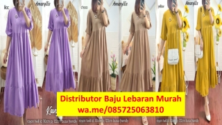 Distributor Baju Lebaran Murah  085725063810