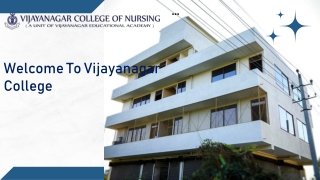 gnm nursing course in bangalore - Vijayanagar college