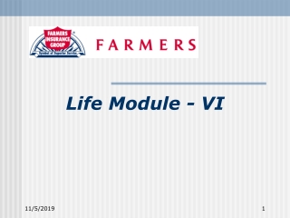 Life Module - VI