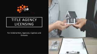 Title Agency Licensing