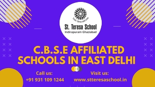 Schools in Indirapuram - St Teresa School