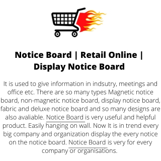 Notice Board  Retail Online  Display Notice Board (1)
