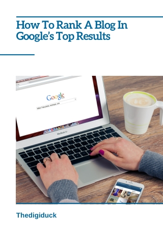 How To Rank A Blog In Google’s Top Results