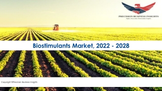 Biostimulants Market Industry Growth Analysis 2022-28
