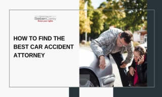 How To Find The Best Car Accident Attorney