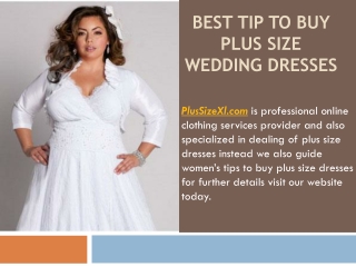 Best tip to buy plus size wedding dresses