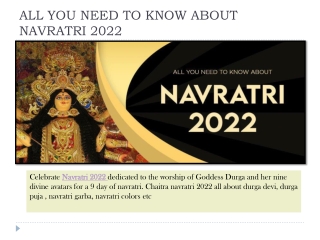 NAVRATRI 2022 - KarmaPlace