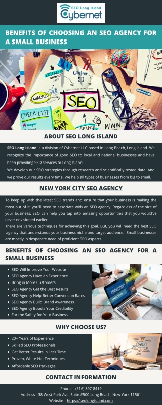 Benefits of Choosing an SEO Agency for a Small Business