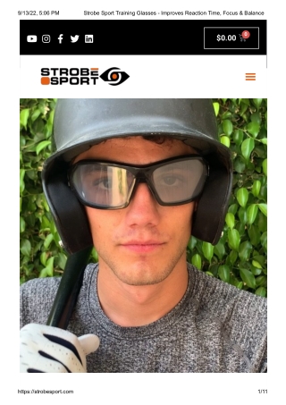 Strobe Training Glasses