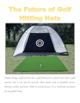 The Future of Golf Hitting Nets