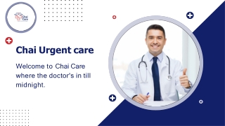Chai Urgent care