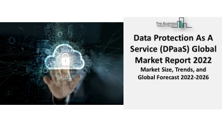 Data Protection As A Service (DPaaS) Market 2022 In-depth Assessment, Trends