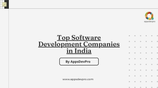 Top Software Development Companies in India