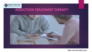 Addiction Treatment Therapy