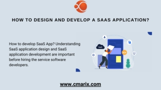How To Design and Develop a SAAS Application?