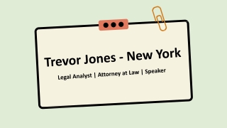 Trevor Jones - New York - A Passionate Influencer