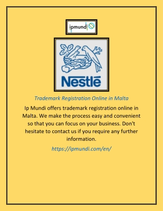 Trademark Registration Online in Malta
