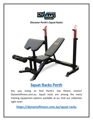 Discover Perth's Squat Racks