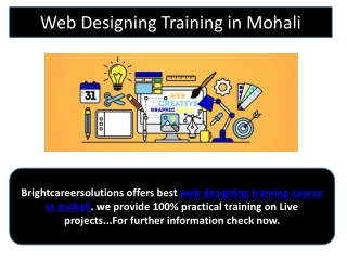 Designing Training in Mohali