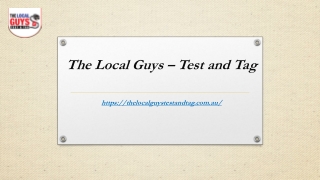 Emergency exit light testing | thelocalguystestandtag.com.au