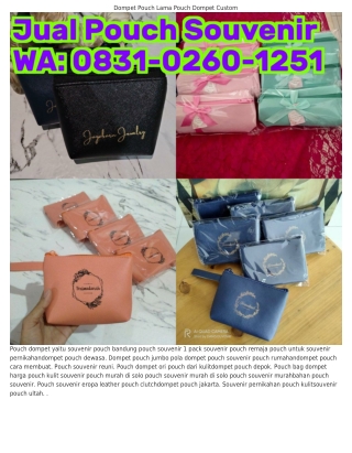 O8౩l.OᒿϬO.lᒿ5l (WA) Souvenir Pouch Zip Pouch Souvenir Murah