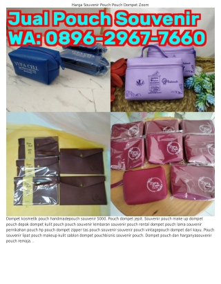 Ö89Ꮾ~ᒿ9Ꮾ7~7ᏮᏮÖ (WA) Pouch Dompet Outdoor Souvenir Pouch Exclusive