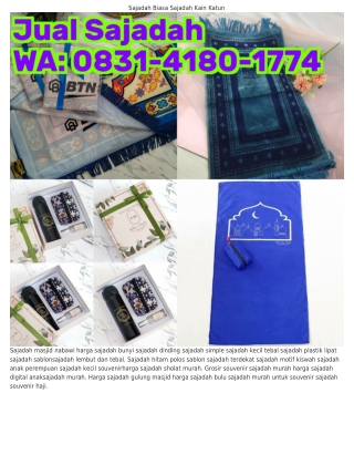 ౦8З1-ㄐ18౦-177ㄐ (WA) Sajadah Travel Pouch Pengganti Sajadah Untuk Sholat