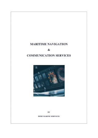 MARINE NAVIGATION