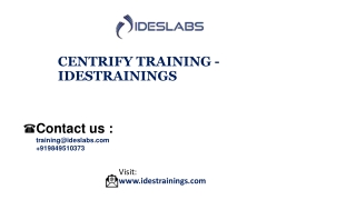 Centrify Training PDF