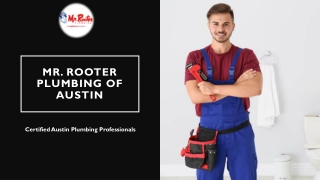Hire Mr. Rooter Austin Plumber for Repair Work