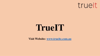 TrueIT- Managed Cloud Services in Sydney