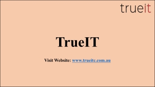 TrueIT- Managed Cloud Services in Sydney