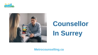 Counsellor in Surrey