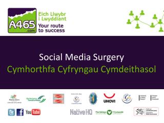 Social Media Surgery Cymhorthfa Cyfryngau Cymdeithasol