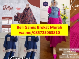 Beli Gamis Brokat 085725063810