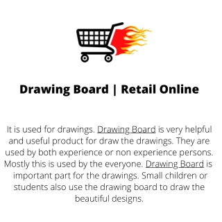 Drawing Board  Retail Online