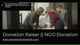Donation Fundraiser || Help You NGO || Private Donation || NGO Donate || Donatio