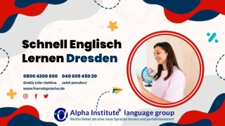 Schnell Englisch Lernen Dresden