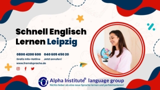 Schnell Englisch Lernen Leipzig