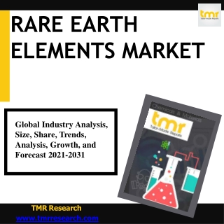 Rare Earth Elements Market Latest Report On Challenges & Emerging Applications