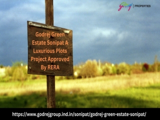 Godrej Green Estate Sonipat A Luxurious Green Life Style Start Here