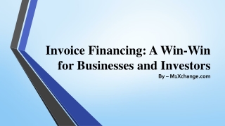 Invoice Financing A Win-Win for Businesses and Investors