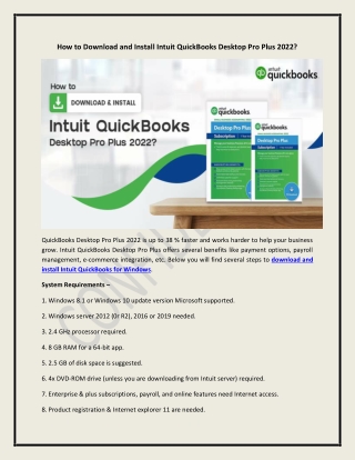 Intuit QuickBooks Download from DirectDeals