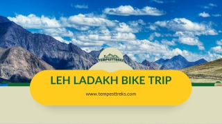 Things To Know About Leh Ladakh Bike Trip
