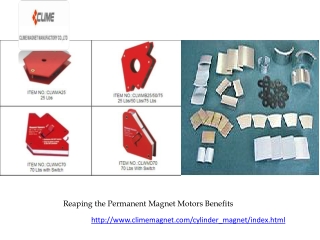 Reaping the Permanent Magnet Motors Benefits