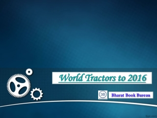 World Tractors to 2016