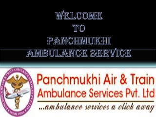 Panchmukhi Road Ambulance Services in Batla House, Delhi with Hi-tech Equipment