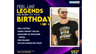 Special Legends Are Born in T Shirt – Punjabi Adda