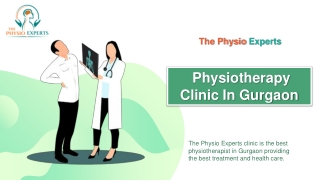 Physiotherapy In Gurgaon