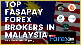 Top Fasapay Forex Brokers In Malaysia